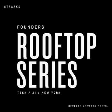 Cover Image for Founders Rooftop Series, AI/Tech — Reverse Network Meet