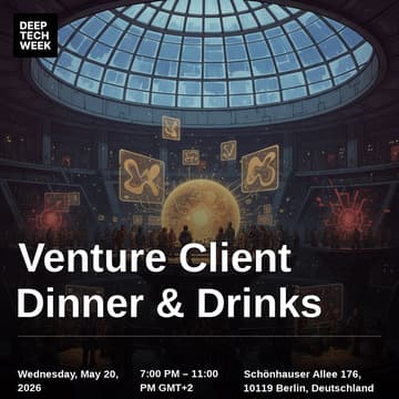 Cover Image for DTM26: Venture Client Dinner & Drinks