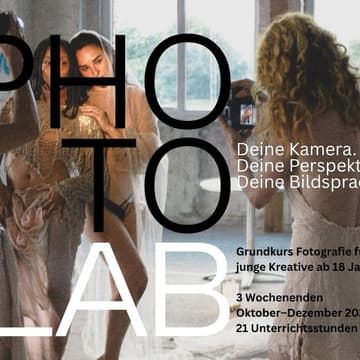 Cover Image for PHOTO LAB – Grundkurs Fotografie für Kreative mit Franziska Brodhun