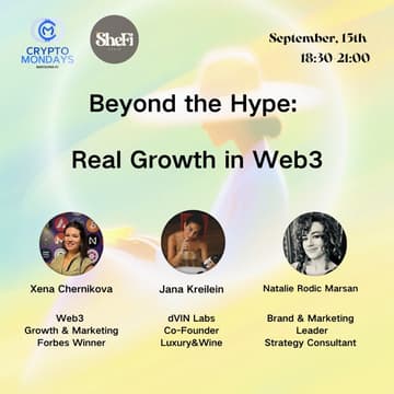 Cover Image for Beyond the Hype: Real Growth in Web3