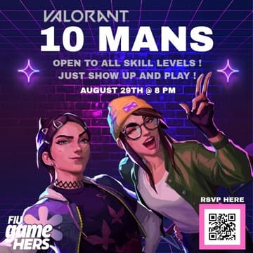 Cover Image for *gamehers Valorant 10 Mans🎮