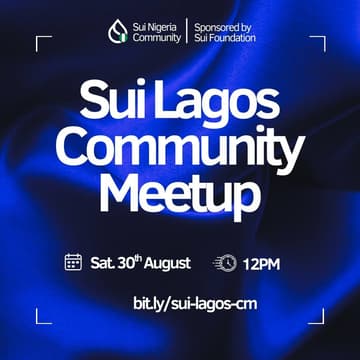 Cover Image for Sui Lagos Community Meetup