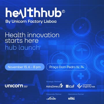 Cover Image for healthhub by Unicorn Factory Lisboa | Launch Day