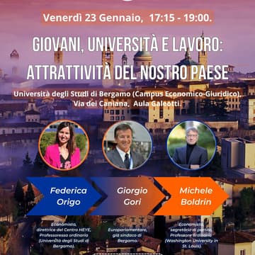 Cover Image for Giovani, Università e Lavoro: Attrattività Del Nostro Paese