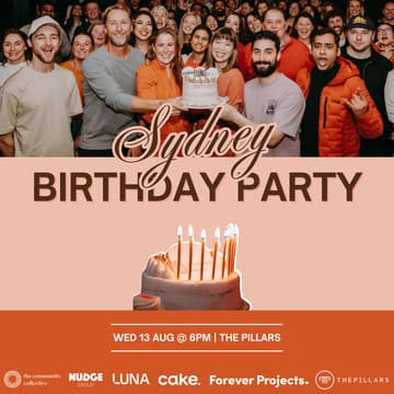 Cover Image for 🏵 Sydney Birthday Party