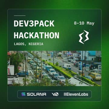 Cover Image for Dev3pack Hack, Lagos 🇳🇬