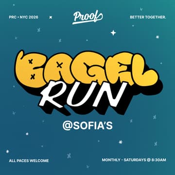 Cover Image for PROOF Saturday Morning Bagel Run