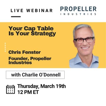 Cover Image for Webinar: Your Cap Table is Your Strategy