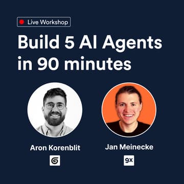 Cover Image for Build 5 AI Agents in 90 Minutes