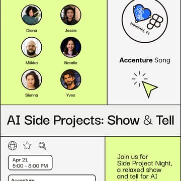 Cover Image for FoF AI Side project x Accenture Song