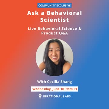 Cover Image for Ask a Behavioral Scientist with Cecilia Shang