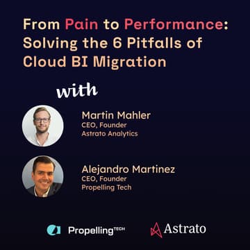 Cover Image for From Pain to Performance: Solving the 6 Pitfalls of Cloud BI Migration