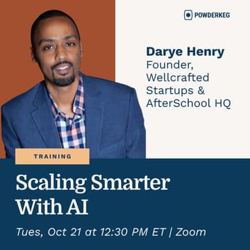 Cover Image for Live Training: Scaling Smarter with AI