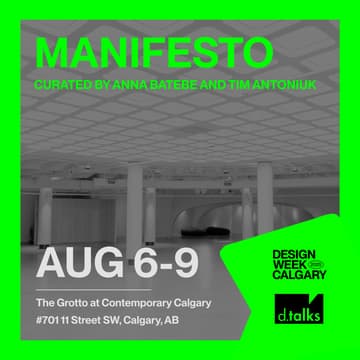 Cover Image for Manifesto at Design Week Calgary