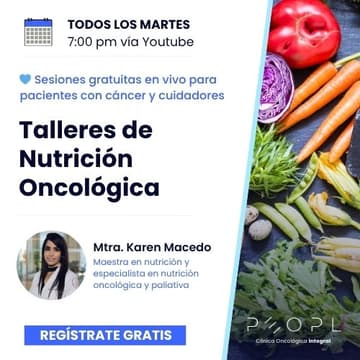 Cover Image for [Taller] Cómo alimentarse durante el cáncer