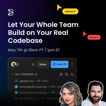 Cover Image for Let Your Whole Team Build on Your Real Codebase