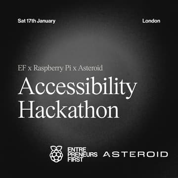 Cover Image for Accessibility Hackathon | EF x Raspberry Pi x Asteroid