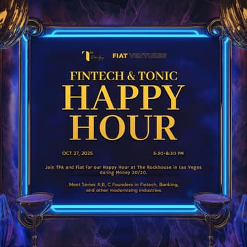 Cover Image for Fintech & Tonic Happy Hour