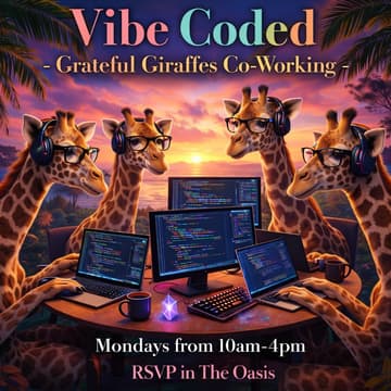 Cover Image for Magic Mondays // Grateful Giraffes Co-Work