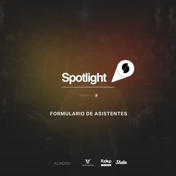 Cover Image for Spotlight - Formulario de Asistentes.