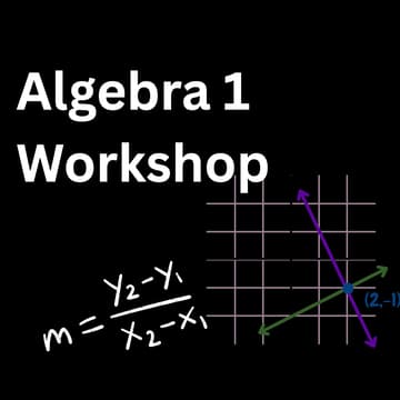 Cover Image for Algebra 1: Equations and Inequalities made simple