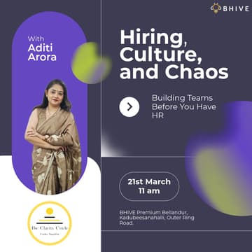 Cover Image for The Clarity Circle @ BHIVE