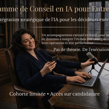 Cover Image for Programme de formation IA pour dirigeants