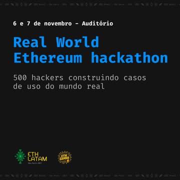 Cover Image for Real World Ethereum Hackathon