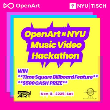 Cover Image for OpenArt × NYU: Music Video Hackathon | Hybrid