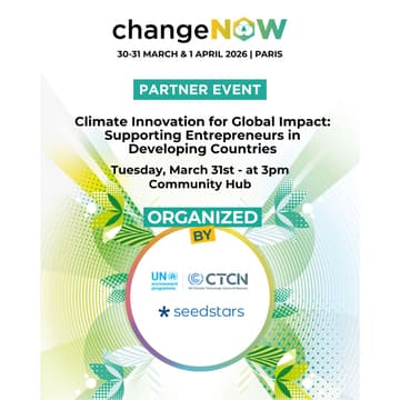 Cover Image for Climate Innovation for Global Impact: Supporting Entrepreneurs in Developing Countries