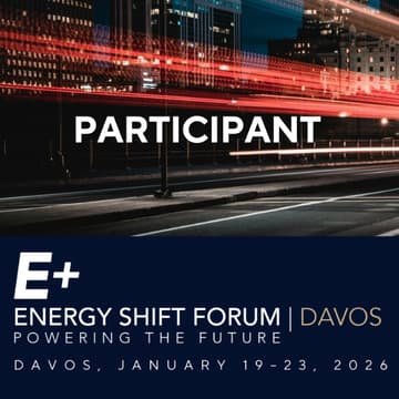 Cover Image for Energy Shift Forum Davos - Energy Innovation