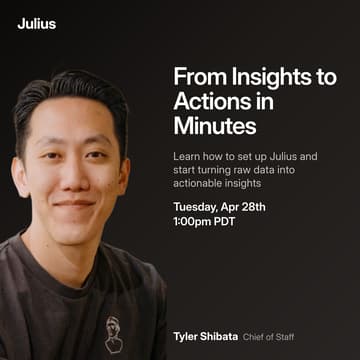 Cover Image for Julius Workshop - Presentations / Dashboards from Real Data