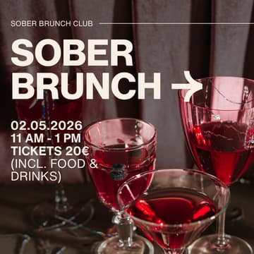 Cover Image for Sober Brunch 🥐🥂