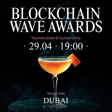Cover Image for Blockchain Wave Awards: Dubai, Token2049