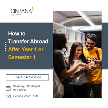 Cover Image for How to Transfer Abroad After Year 1 or Semester 1 Without Repeating Your Degree