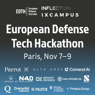 Cover Image for European Defense Tech Hackathon – Paris