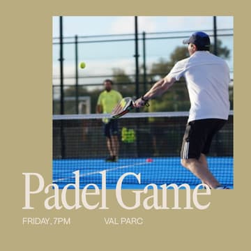 Cover Image for Padel Tournament @ Circles House