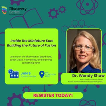 Cover Image for Discovery Series, Dr. Wendy Shaw, Associate Laboratory Director, Pacific Northwest National Laboratory (PNNL)
