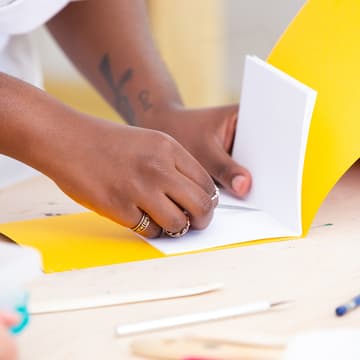 Cover Image for Making Our Words Visible: A Pride Book-Making Workshop