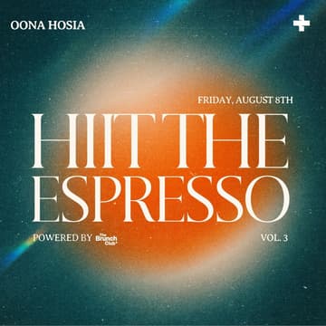 Cover Image for 🤼‍♀️ HIIT Espresso Vol 3. | Full Experience (Coworking + Lunch)