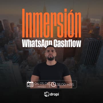 Cover Image for Inmersión WhatsApp Cashflow