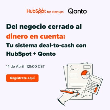 Cover Image for Del cierre al dinero en cuenta: tu sistema deal‑to‑cash con HubSpot + Qonto