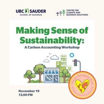 Cover Image for Making Sense of Sustainability: A Carbon Accounting Workshop