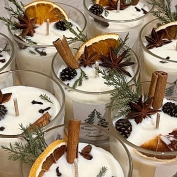 Cover Image for craft club: diy holiday candles