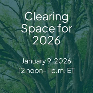 Cover Image for Clearing Space for 2026