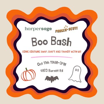 Cover Image for You're Invited to HarperSage Boo Bash & Costume Swap