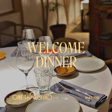 Cover Image for Welcome Dinner