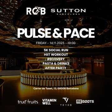 Cover Image for RCB & SUTTON Presents : PULSE&PACE