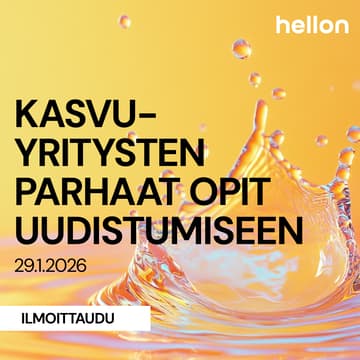Cover Image for Näin syntyy menestys – kasvuyritysten opit uudistumiseen