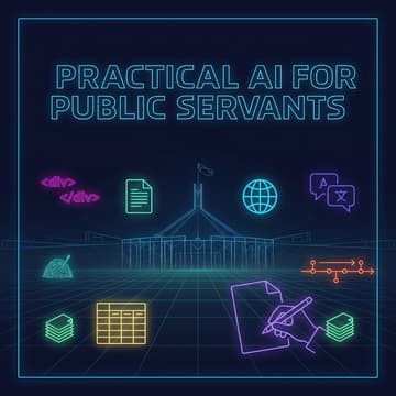 Cover Image for Practical AI for Policy People (AI CoLab)